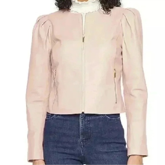 RYEGRASS LEATHER JACKET LARGE - Picture 1 of 15